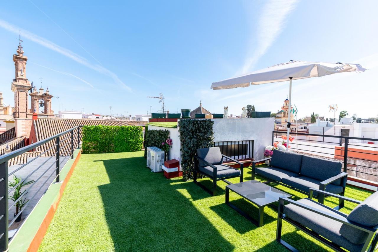 Atico Con Terraza San Juan De La Palma Apartment Sevilla Exterior foto
